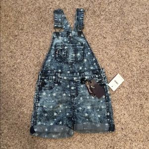 Ltitle girls overalls